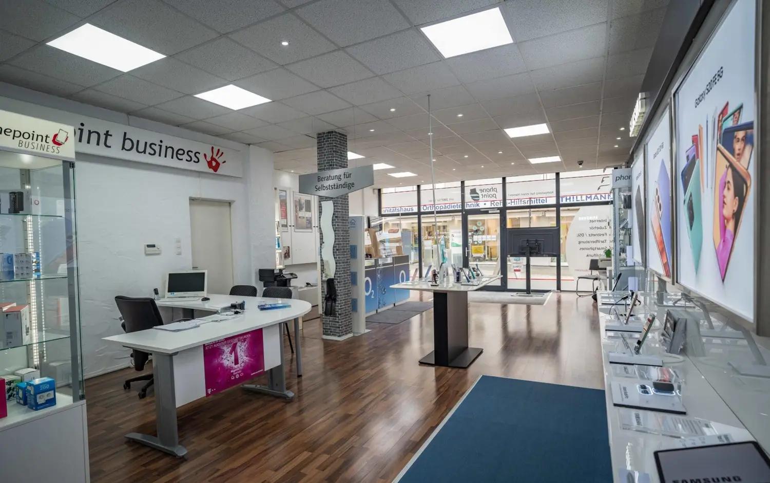 o2 Shop von Phonepoint in der Bahnhofstraße in Andernach