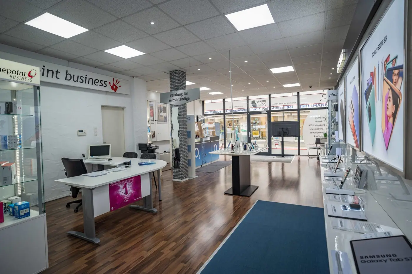 o2 Shop von Phonepoint in der Bahnhofstraße in Andernach